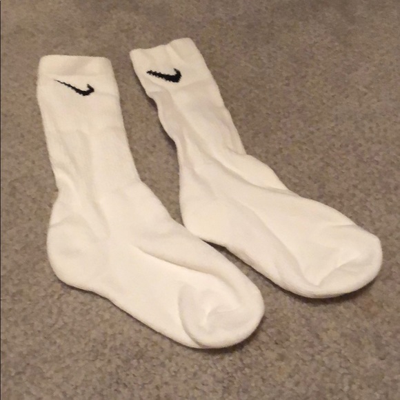 white nike volleyball socks